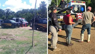 Operativo de la SSP Yucatán logra con éxito el hallazgo de dos personas desaparecidas desde el domingo en montes de Tekax