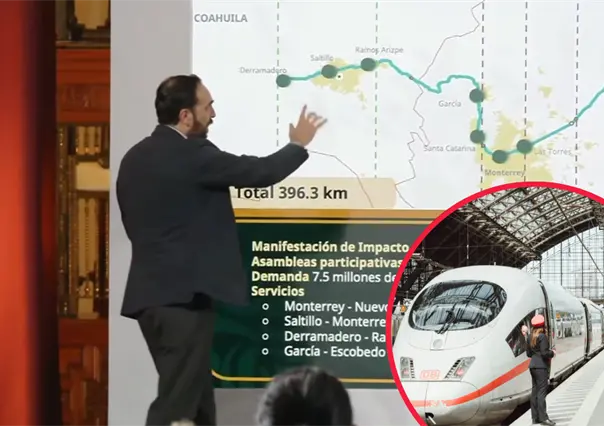 Priorizará Claudia Sheinbaum tramo Saltillo- Derramadero, pudiera ser el más importante del tren a Nuevo Laredo