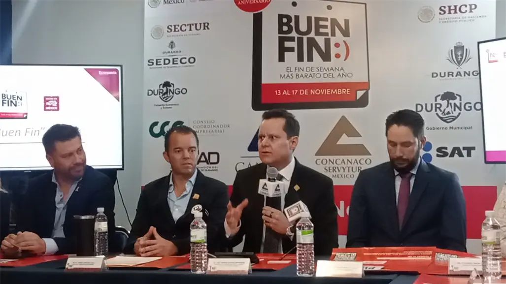 Se alarga el Buen Fin 2025 y estas son las fechas para sus ofertas en Durango