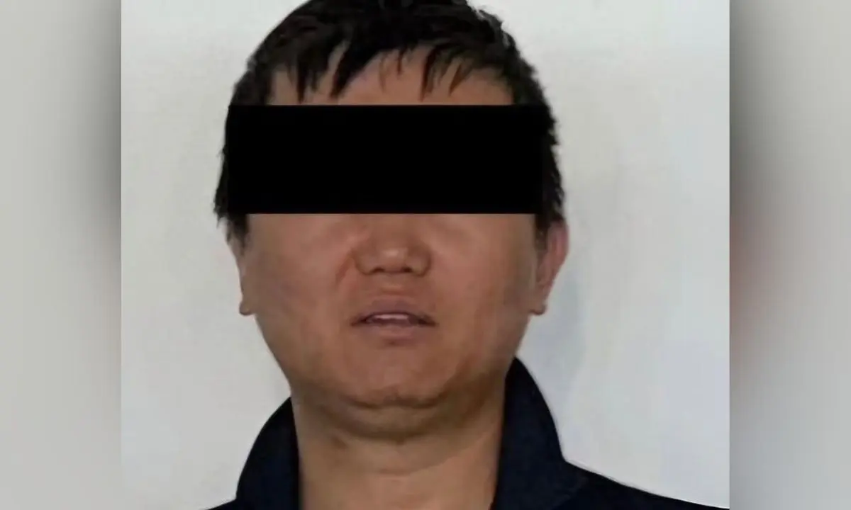Zhi Dong Zhang, el narco chino que escapó de CDMX. Foto: SSPC | Canva