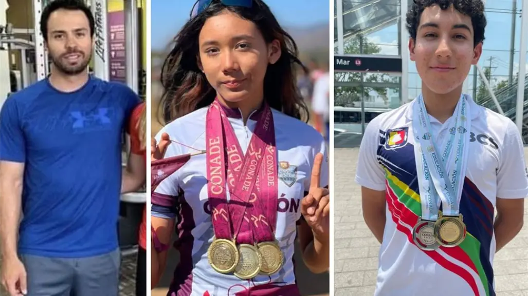 3 ciclistas que buscan el Premio Estatal del Deporte 2025 en BCS