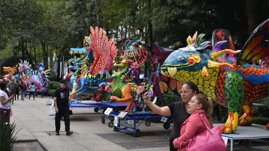 Alebrijes gigantes llegan a Reforma y ya puedes visitarlos en una exhibición llena de color