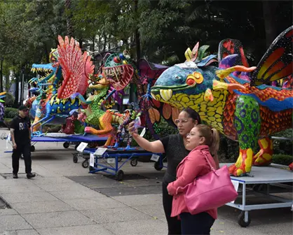 Alebrijes gigantes llegan a Reforma y ya puedes visitarlos en una exhibición llena de color
