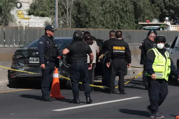 VIDEO | Matan a conductor en la autopista México-Querétaro cerca del Circuito Exterior mexiquense
