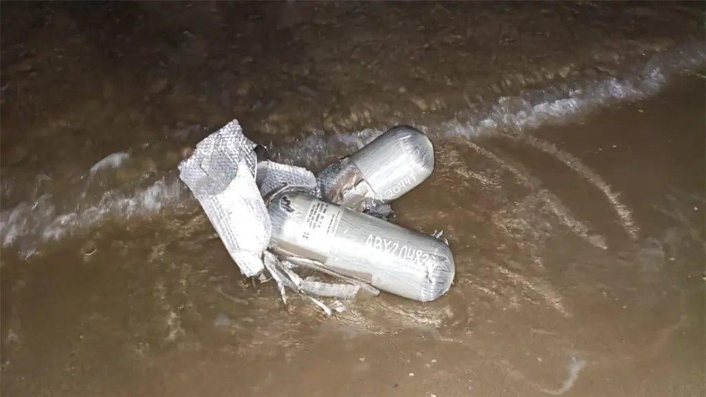 Ya suman 40 kilómetros de litoral contaminado por basura espacial en Tamaulipas