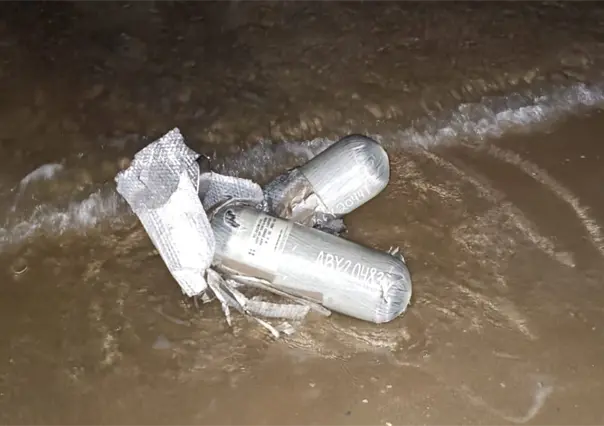 Ya suman 40 kilómetros de litoral contaminado por basura espacial en Tamaulipas