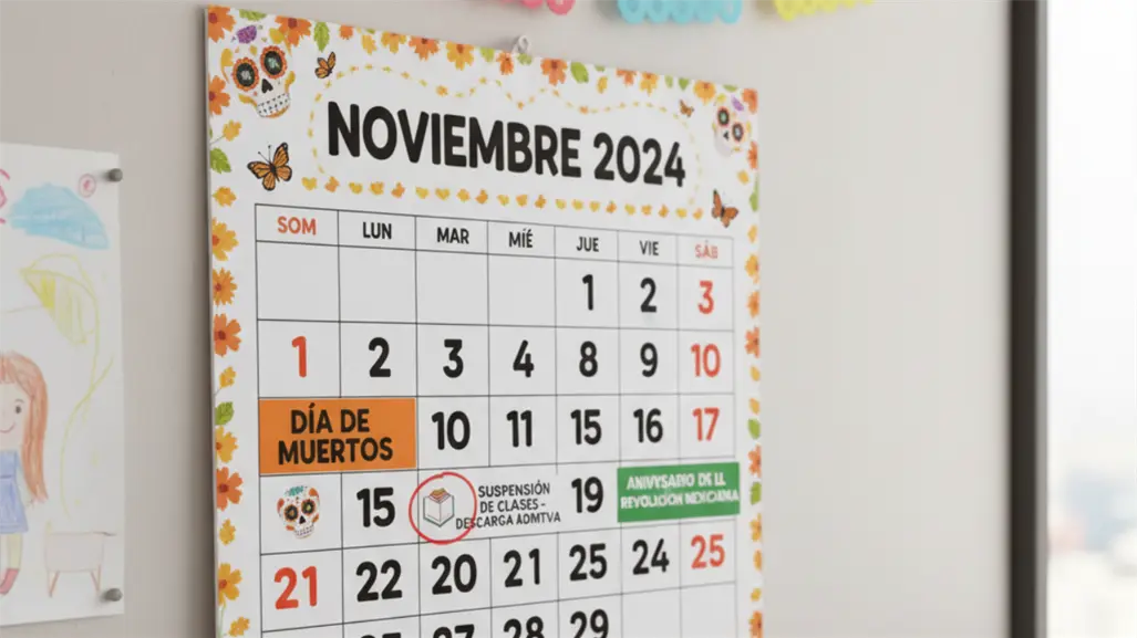 SEP revela los días de descanso escolar que aún quedan en 2025 para CDMX