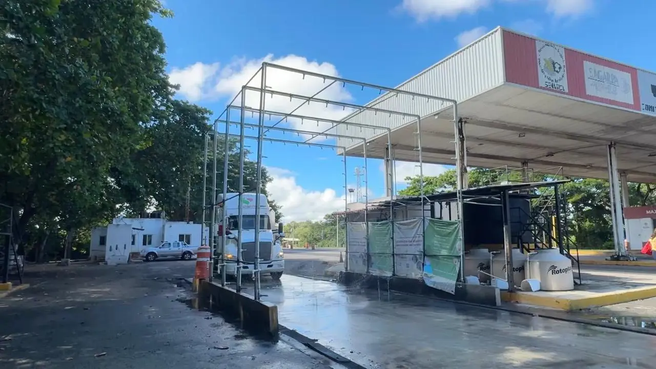 La red de casetas fitozoosanitarias activas en el estado de Yucatán ayudan con el control sanitario y exportación agropecuaria.- Fuente Gobierno del Estado