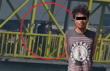 VIDEO | Así atraparon a un ciudadano hondureño cometiendo robo de cableado en Monterrey