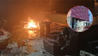 Detienen a hombre tras provocar incendio en casino abandonado en Monterrey