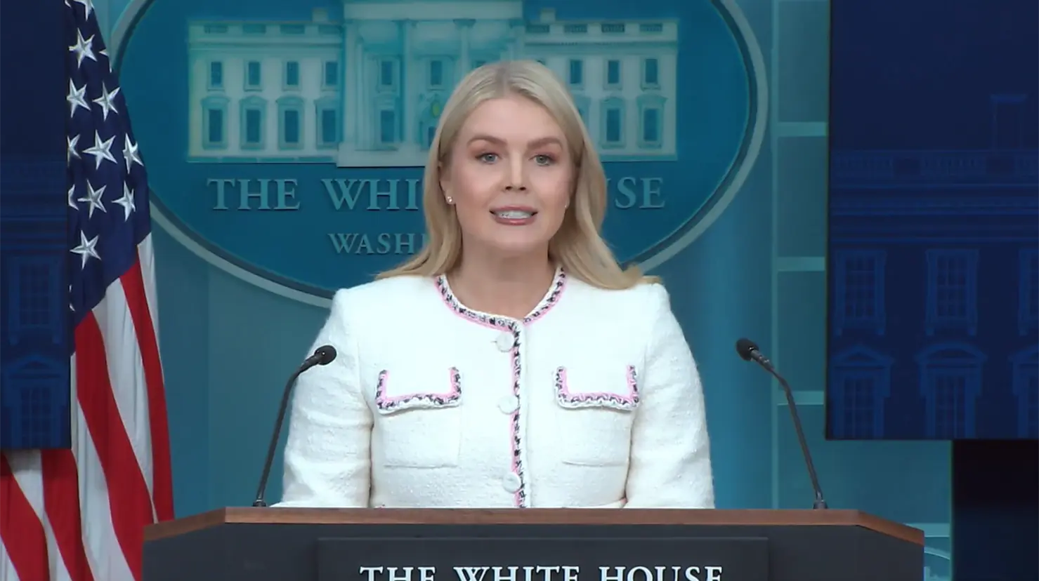 La Casa Blanca afirma que no ve desescalada con Colombia y llama “desquiciado” a Gustavo Petro. Foto: X (@WhiteHouse)