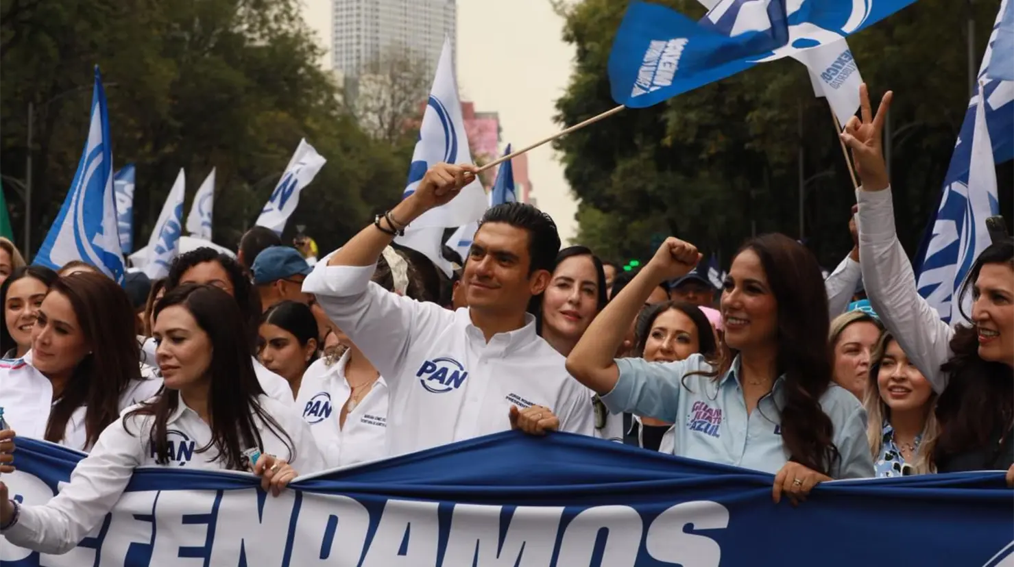 Jorge Romero, dirigente nacional del PAN, habló una vez más sobre su postura respecto a las alianzas. | Foto: Redes Sociales.