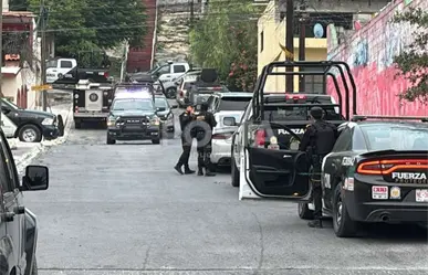 VIDEO | Balacera en la colonia CROC deja a policía de Fuerza Civil herido durante operativo en Monterrey