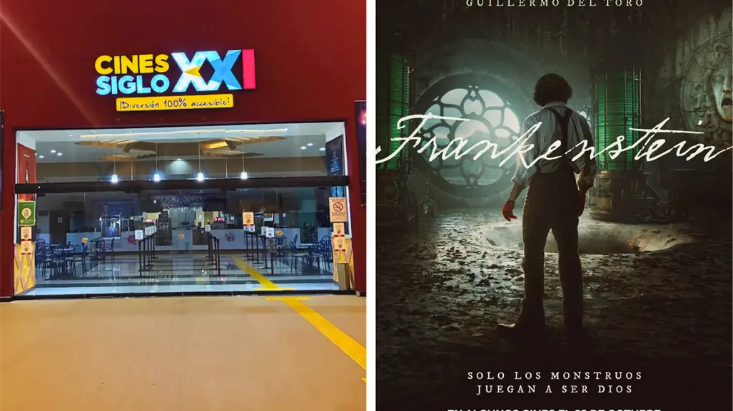 Estrenan Frankenstein de Guillermo del Toro en Mérida: cines, horarios y precios para verla