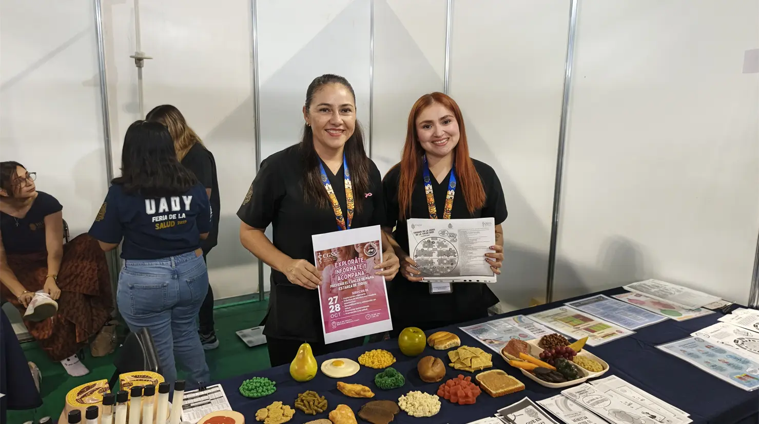 ¿Cuál es el objetivo de la Feria de la Salud de la UADY?. Foto: Christian Espadas