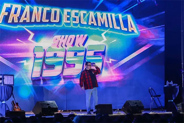 Show "1995" de Franco Escamilla llega a Saltillo con risas y nostalgia