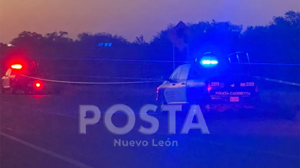 Hallan cuerpo en descomposición en carretera de Cadereyta