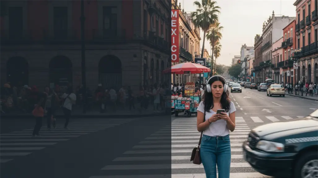 Caminar con audífonos en CDMX podría salirte caro; conoce los riesgos y cómo protegerte