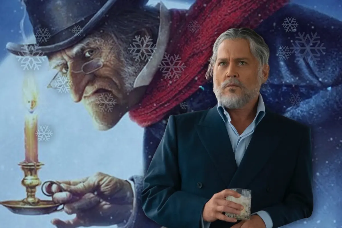 Johnny Depp regresa a la pantalla grande con “Ebenezer: A Christmas Carol” (Foto: IG @lionsgate, @johnnydepp / Canva)