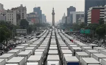 Habrá megabloqueo de transportistas en CDMX y esta es la razón detrás de sus protestas Habrá megabloqueo de transportistas en CDMX y esta es la razón detrás de sus protestas