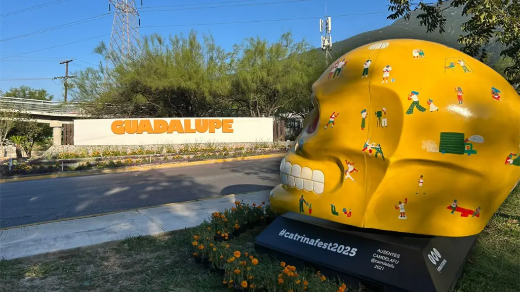 "Mexicráneos" llega a Guadalupe: arte monumental para celebrar el Día de Muertos