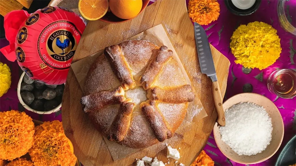 Pan de muerto con queso de bola: la fusión yucateca que debes probar este Janal Pixán
