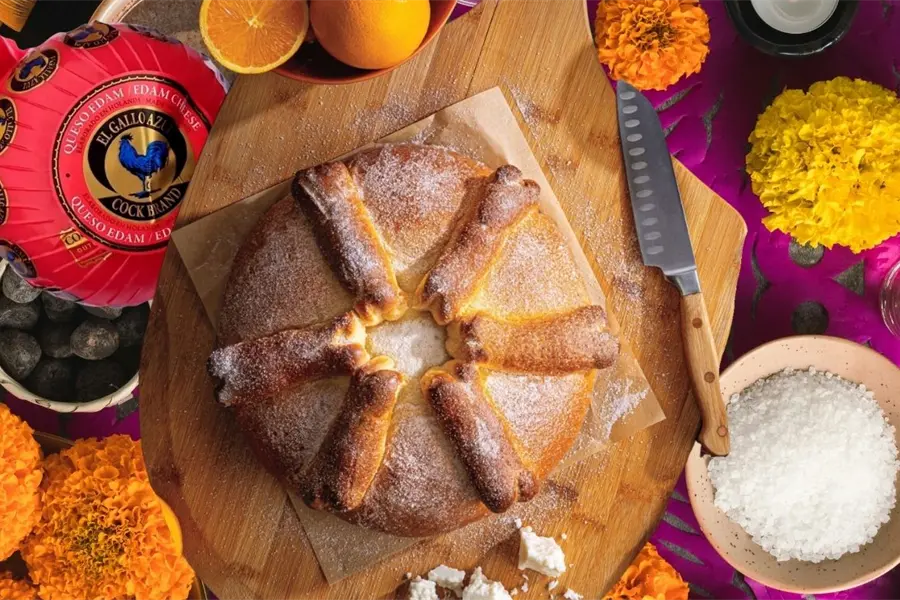 Pan de muerto con queso de bola: la fusión yucateca que debes probar este Janal Pixán
