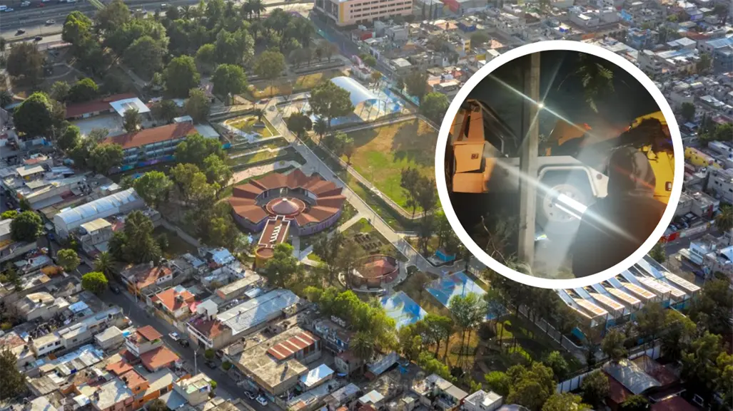 FOTOS | Pipa de agua choca en Iztapalapa y deja a dos personas atrapadas