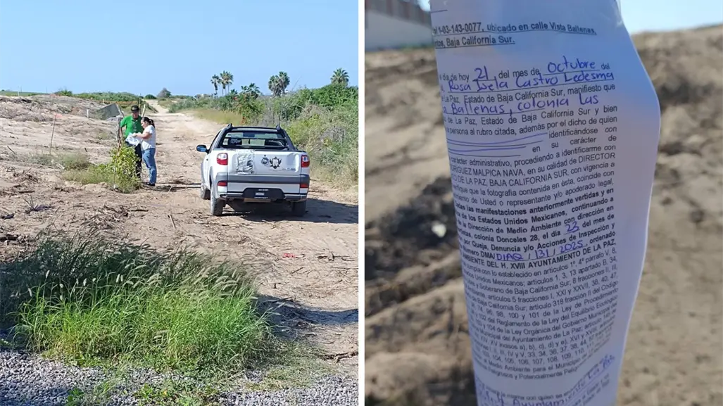 Ayuntamiento de La Paz pide permisos a desarrollador por obras sobre dunas en Todos Santos