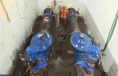 Agua y Drenaje de Monterrey acaba trabajos de mantenimiento ¿a qué hora restablecen el servicio de agua en Apodaca, Guadalupe y Juárez?