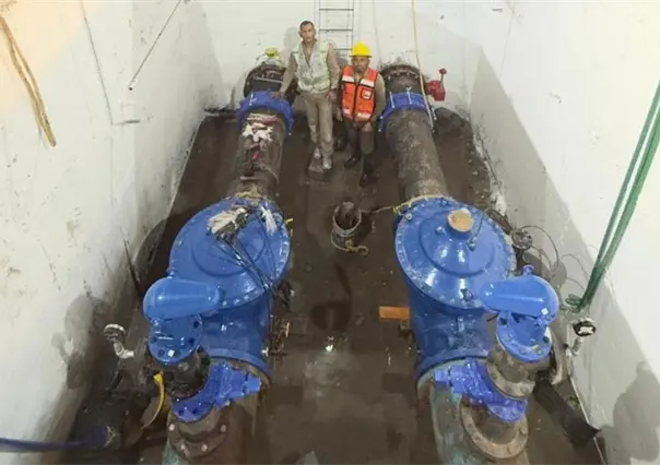Agua y Drenaje de Monterrey acaba trabajos de mantenimiento ¿a qué hora restablecen el servicio de agua en Apodaca, Guadalupe y Juárez?