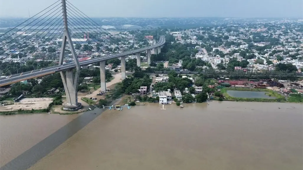 Río Pánuco desciende y autoridades levantan la alerta en Tampico y Madero