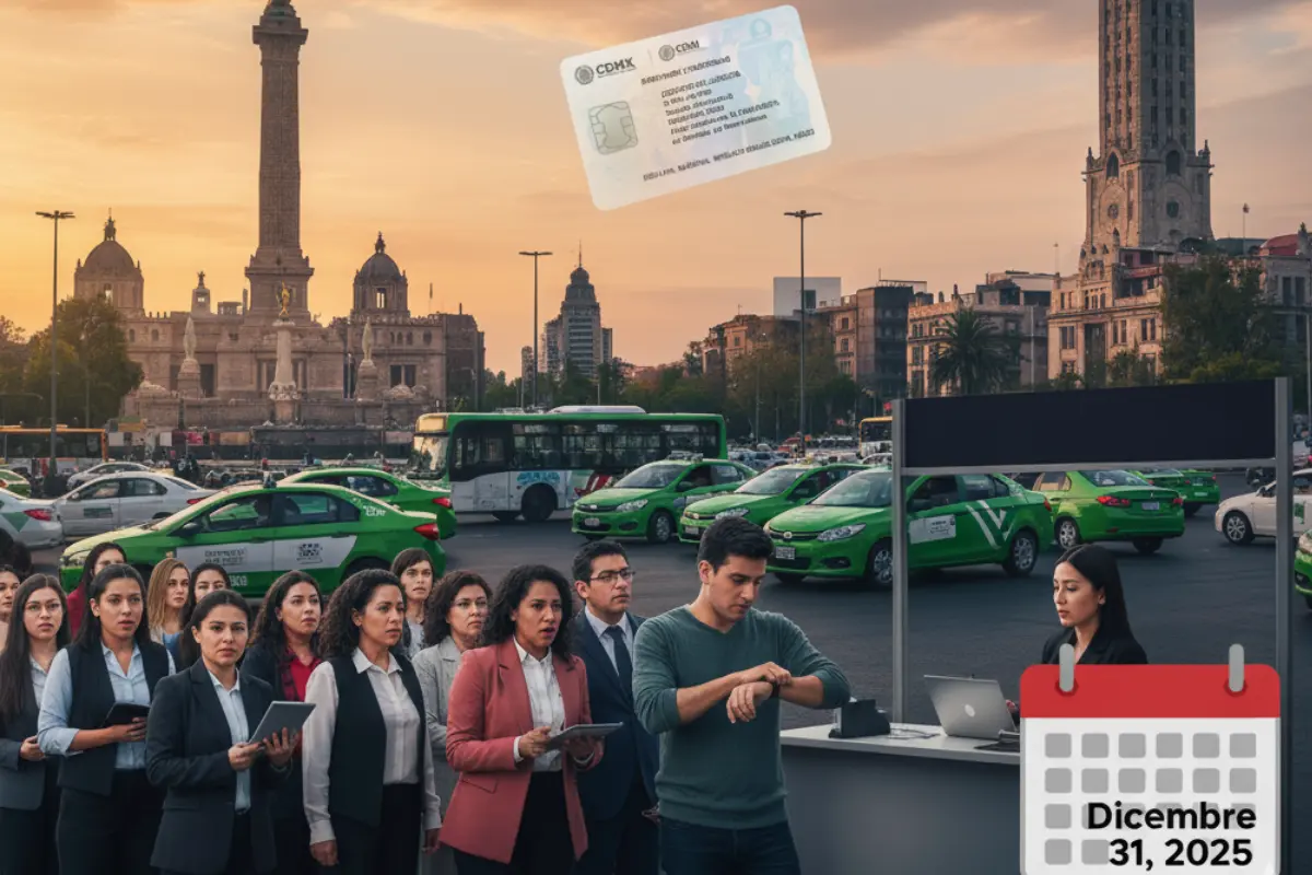 Trámite de Licencia Permanente en la CDMX. Foto: IA