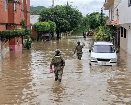 Suman 79 muertos por lluvias en cinco estados; avanza rehabilitación eléctrica, servicios y censo