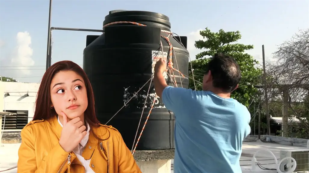 Temporada de huracanes 2025: ¿Por qué los yucatecos amarran sus tinacos?
