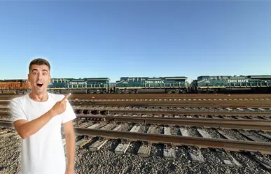 Así serán los trenes de carga del Tren Maya enviados desde San Antonio, Texas