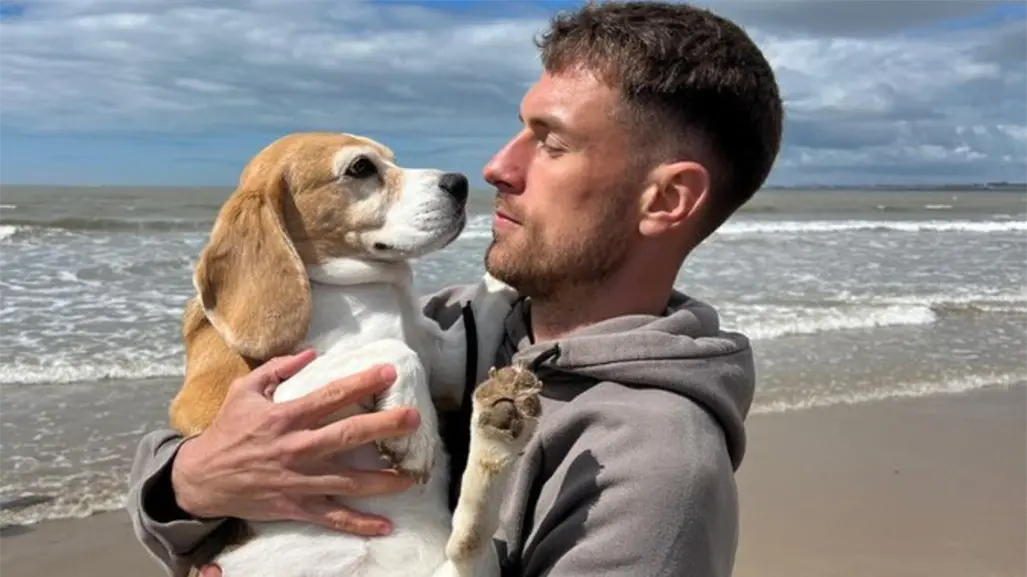 Esto pasó con Halo, la perrita del futbolista Aaron Ramsey que se extravió en Guanajuato