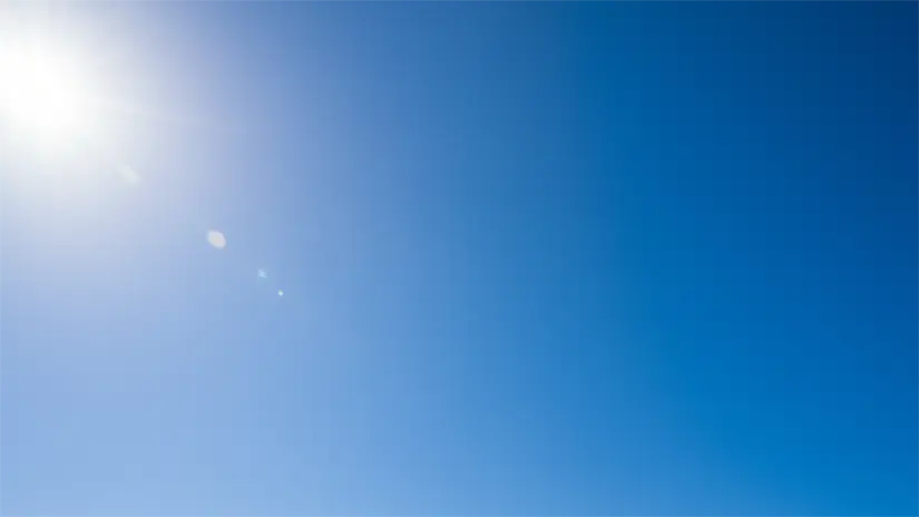 imagen recuadro Cielo despejado| Gemini IA