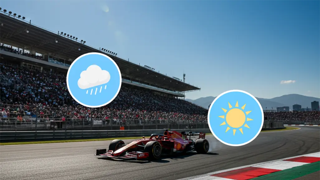¿Lloverá en el GP de México de la F1 en CDMX? Conoce el pronóstico del clima y evita contratiempos