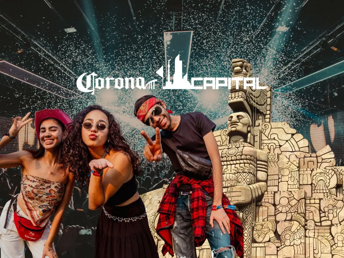El Corona Capital Sessions que se realizara  en Mérida en noviembre será un termómetro para medir si la capital yucateca podría tener su propio festival.- Fuente Corona Capital y Canva