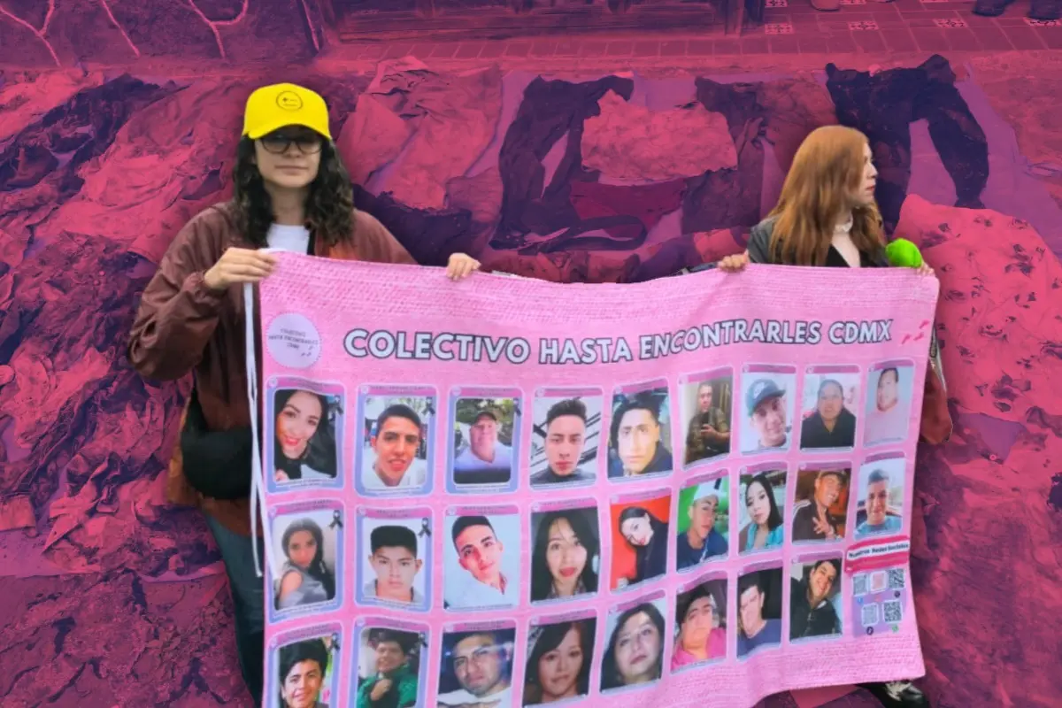 Desapariciones de mujeres en la CDMX. Foto: FB Colectivo Hasta Encontrarles CDMX