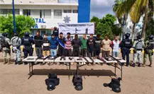 Los 18 criminales detenidos en Sinaloa son miembros de Los Chapitos y La Mayiza Los 18 criminales detenidos en Sinaloa son miembros de Los Chapitos y La Mayiza