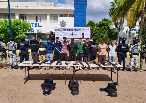 Los 18 criminales detenidos en Sinaloa son miembros de Los Chapitos y La Mayiza