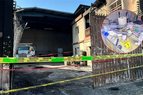 Catean taller mecánico tras incendio de viviendas en Santa Catarina