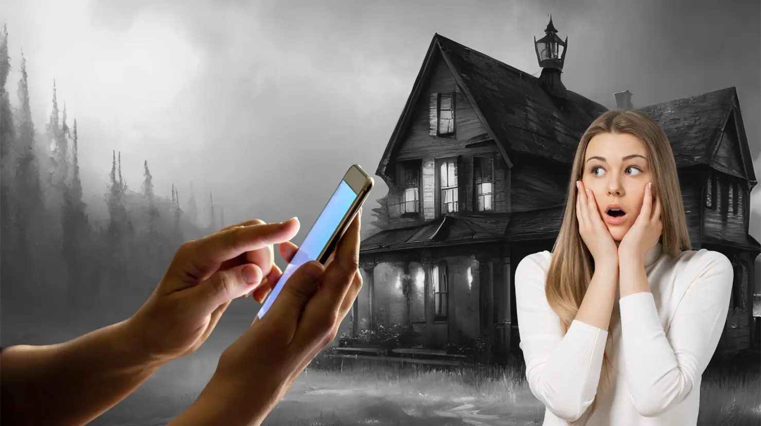 Imagen alusiva a una casa de terror Foto: Canva