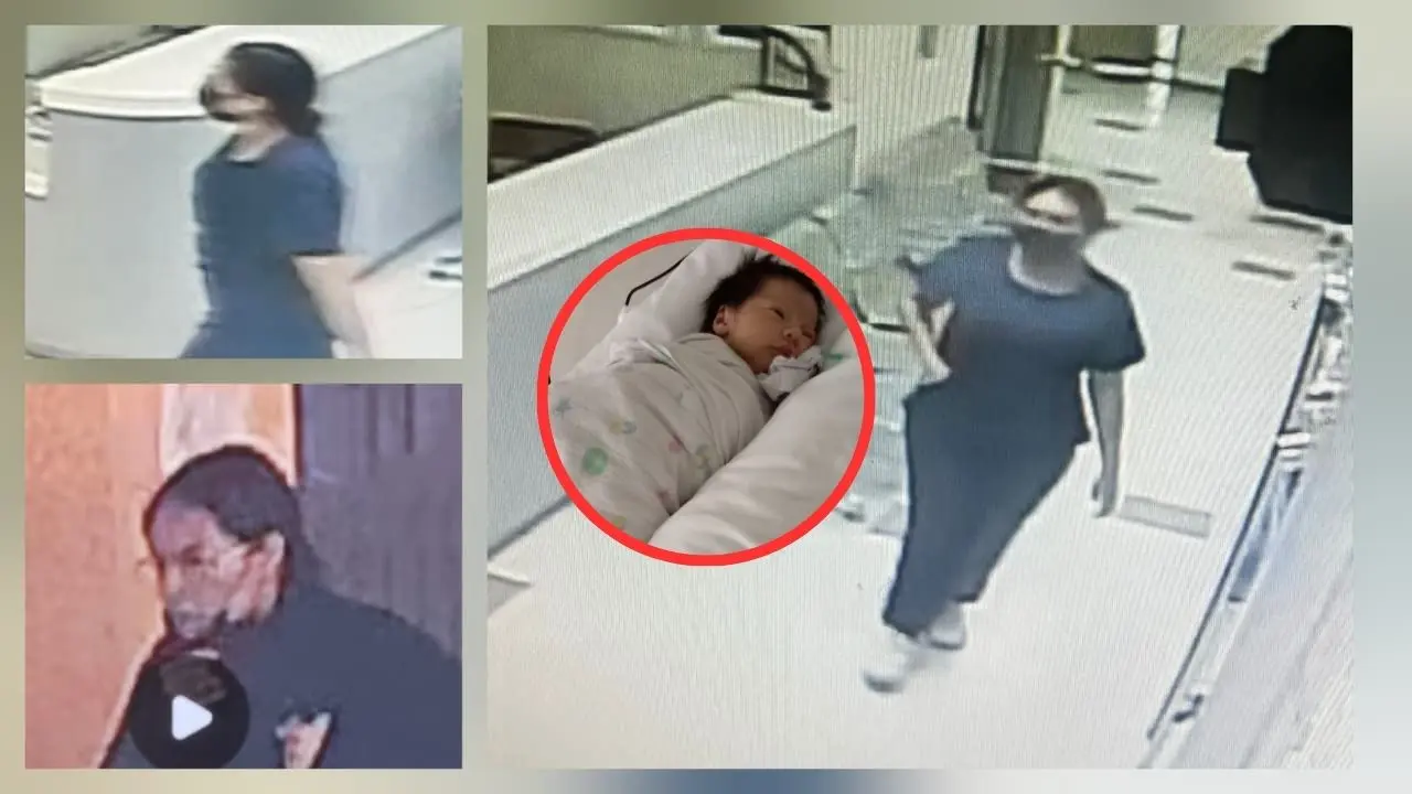La mujer involucrada en el robo vestía uniforme quirúrgido al momento del ilícito. Fotos: Especua