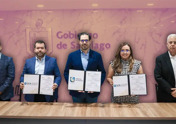 David de la Peña refuerza la agenda anticorrupción en Santiago con nuevo convenio estatal