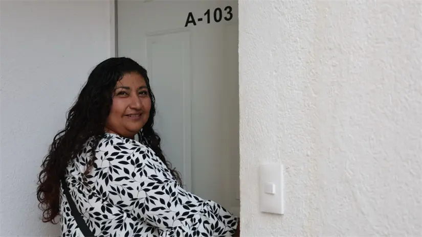 imagen recuadro Entrega casas Clara Brugada  Foto Gobierno CDMX