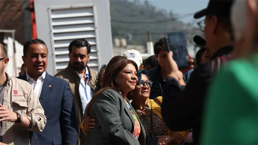 imagen recuadro Entrega casas Clara Brugada  Foto Gobierno CDMX