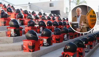 Entrega Torreón cascos a motociclistas y fortalece programa Cero Tolerancia
